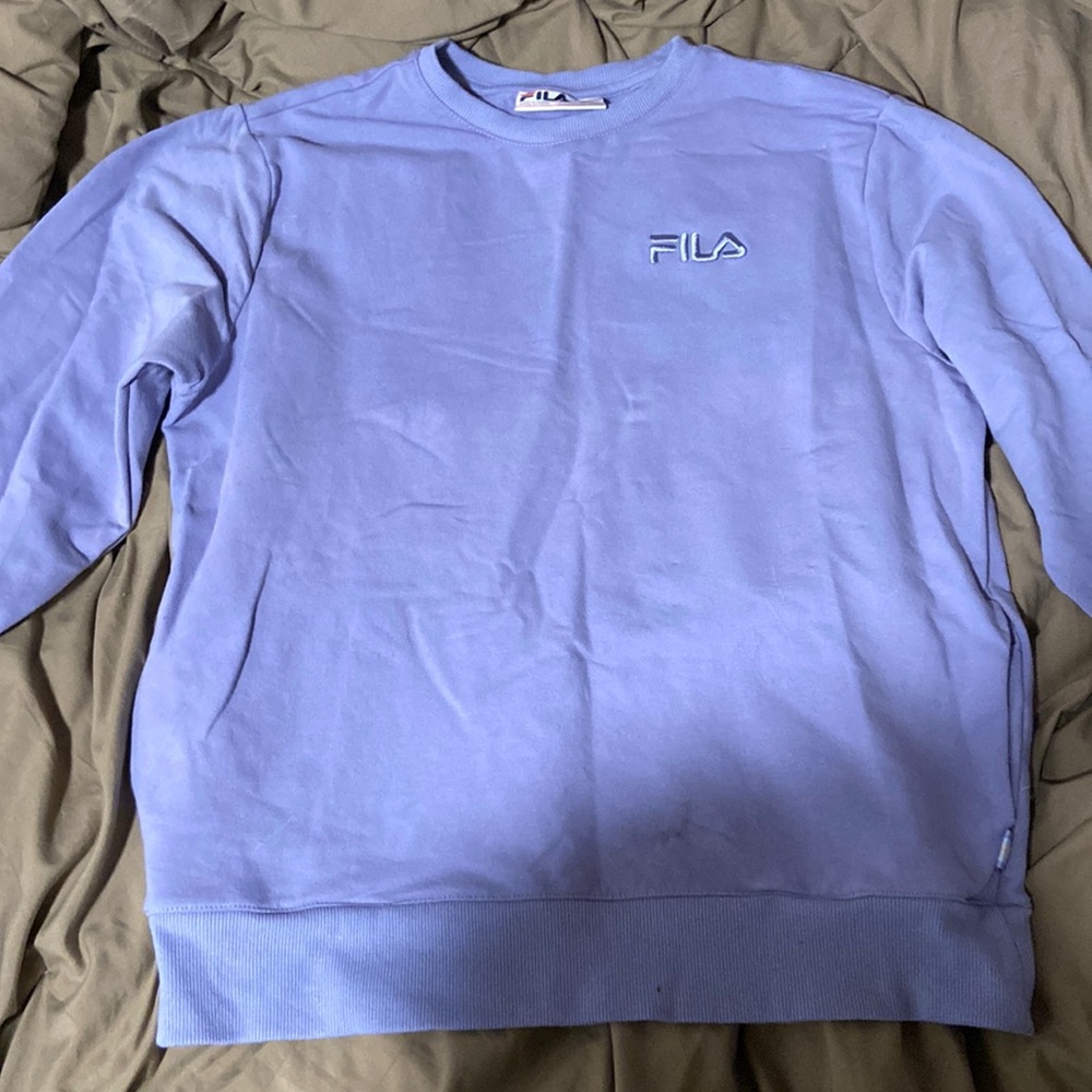 Fila womens purple crew neck. Size medium. No tag, but never worn